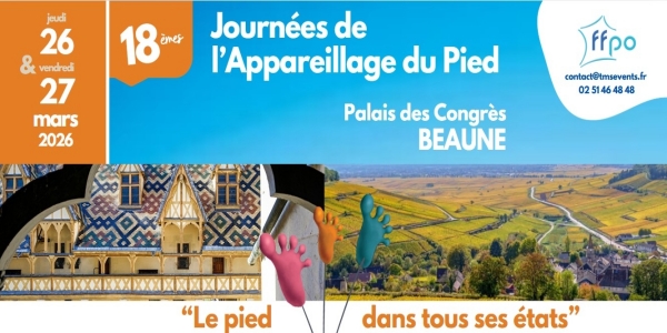 Journes de l'Appareillage du Pied 2026